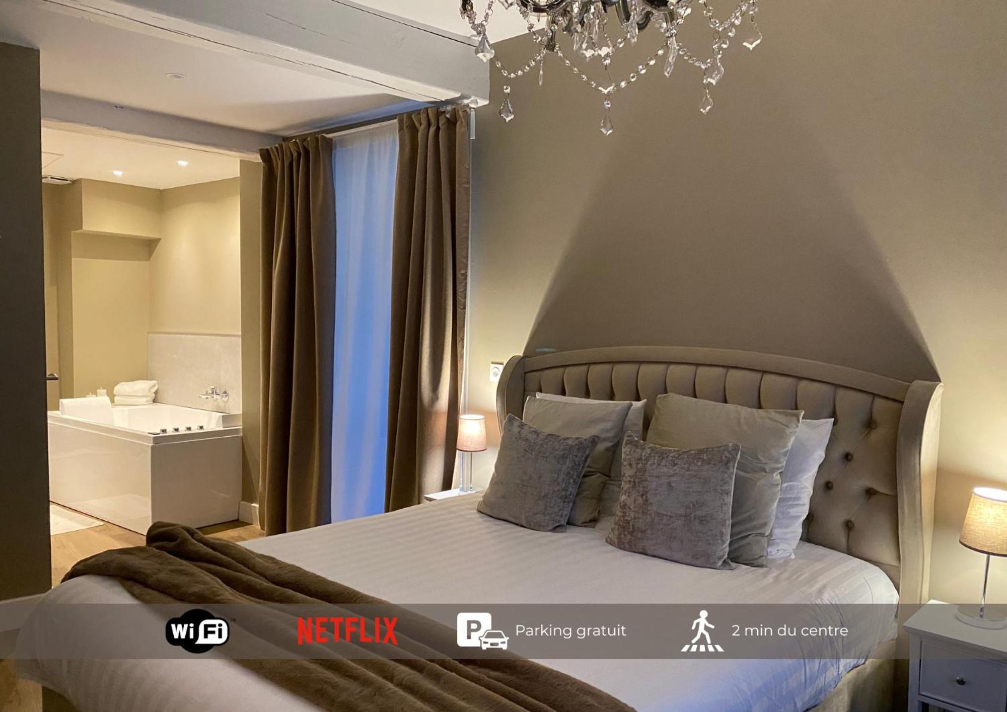 Un Cocon En Ville - Chambre Spa Chic Et Elegante Pacy-sur-Eure Exterior photo